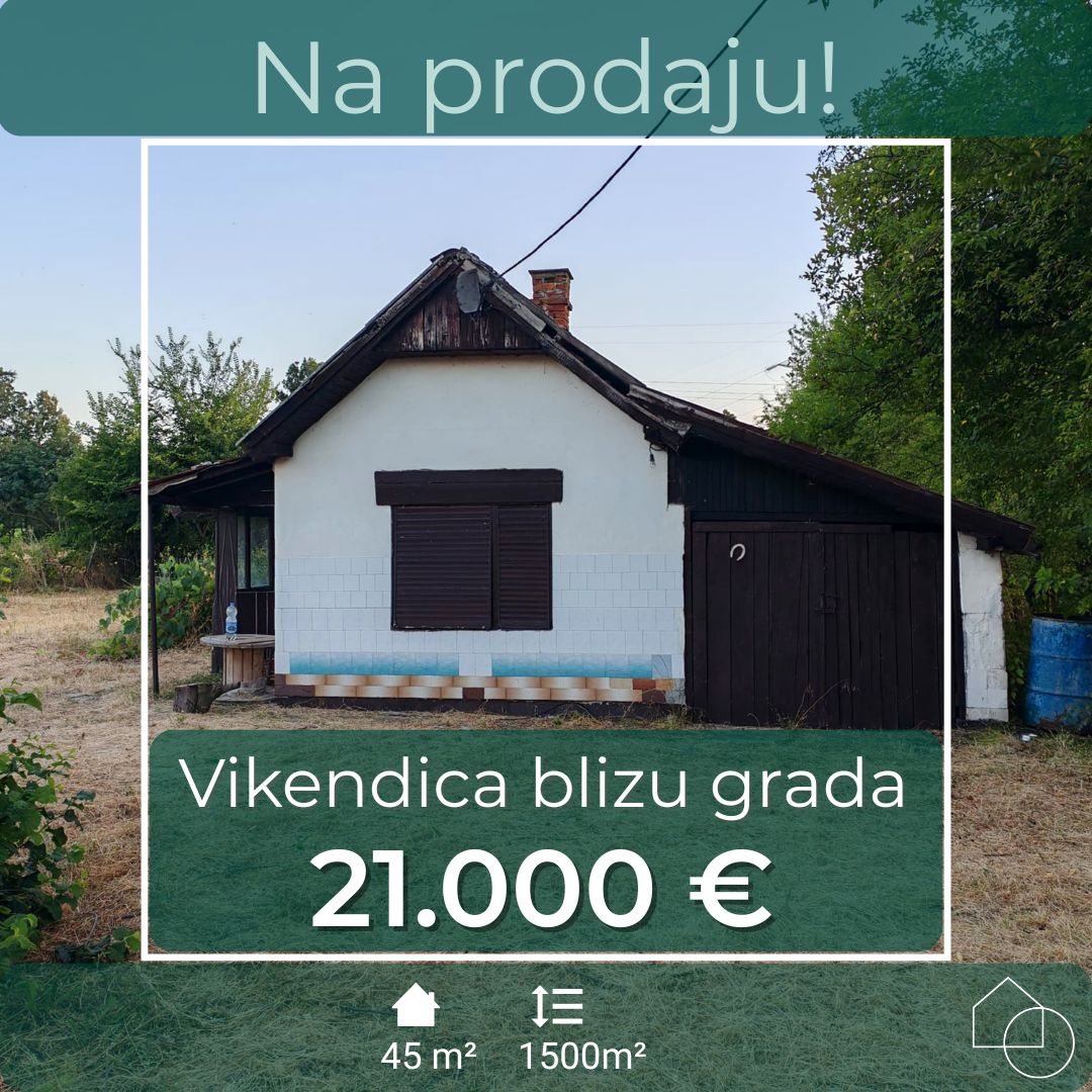 Vikendica blizu grada